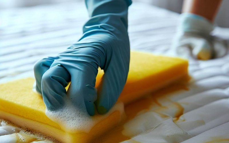Jak wyczyścić materac z żółtych plam: Skuteczne metody i porady