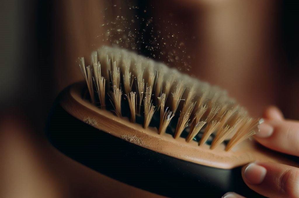 Jak wyczyścić szczotkę do włosów z kurzu